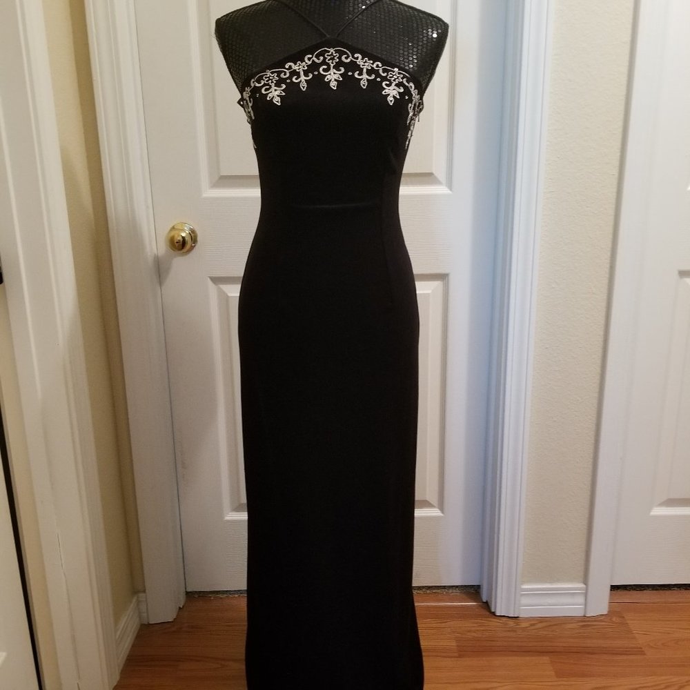 Blondie Nites by Jaslene Velvet Dress/gown